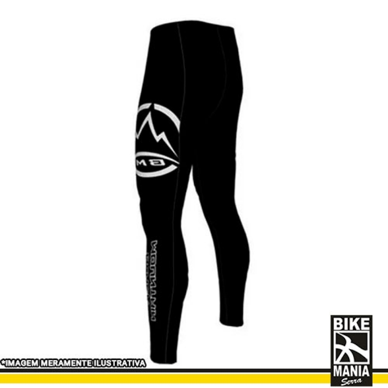 Calça de Lycra Masculina para Ciclismo