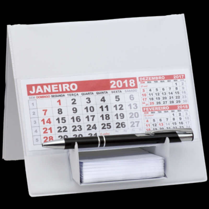 Calendário de Mesa Personalizado