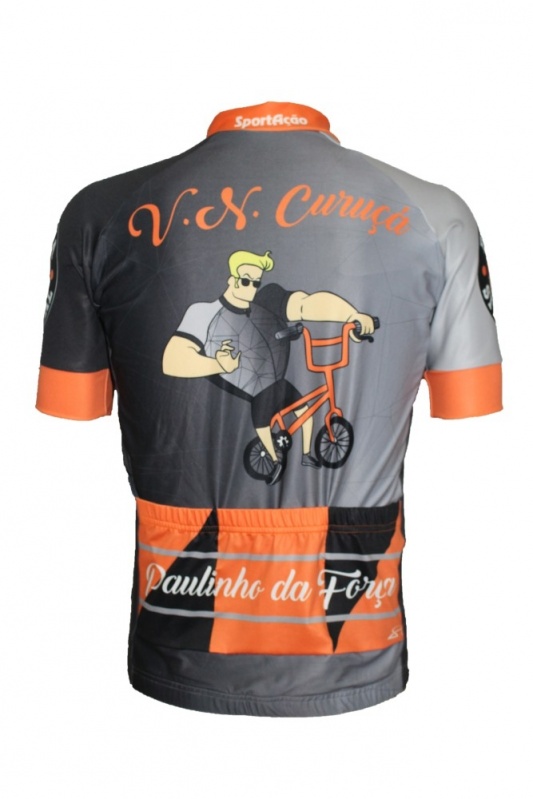 Camisa Personalizada de Ciclismo Feminina Manga Longa