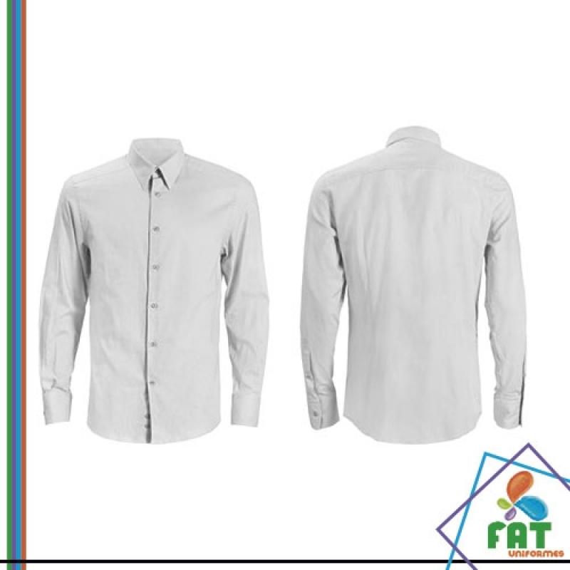 Camisa Uniforme Social Masculino