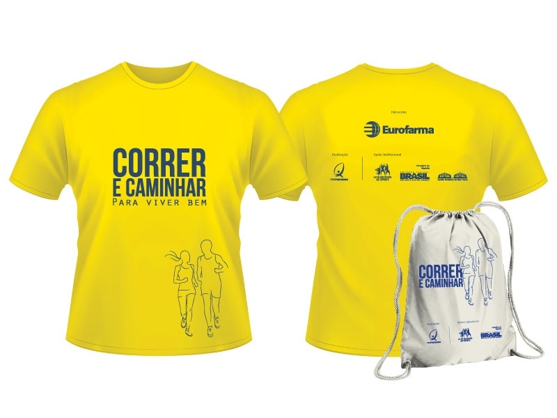 Camiseta de Corrida Masculina