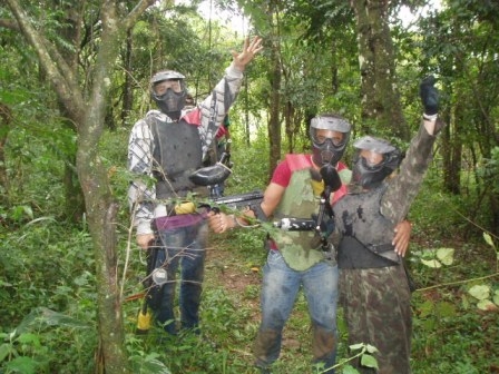 Campo de Paintball para Crianças