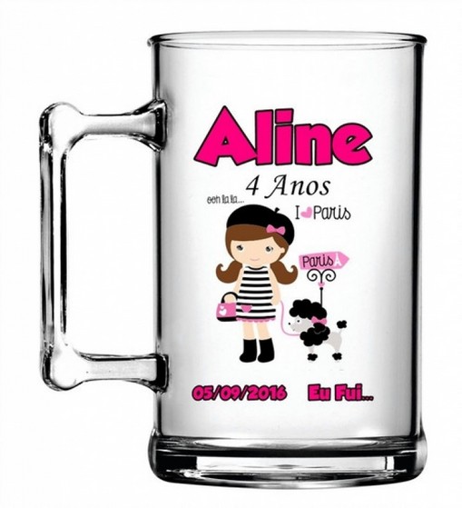 Caneca de Acrílico para Festa Personalizada