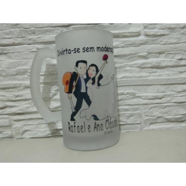 Caneca de Chopp com Caricatura