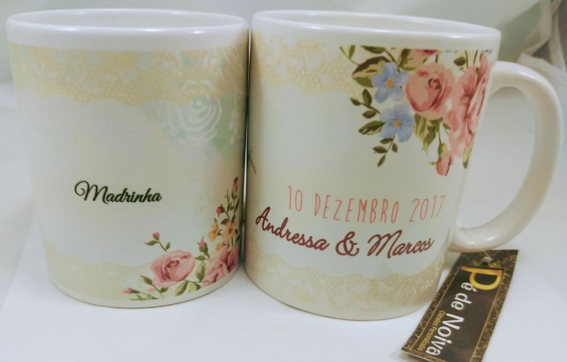 Caneca para Lembrança de Casamento