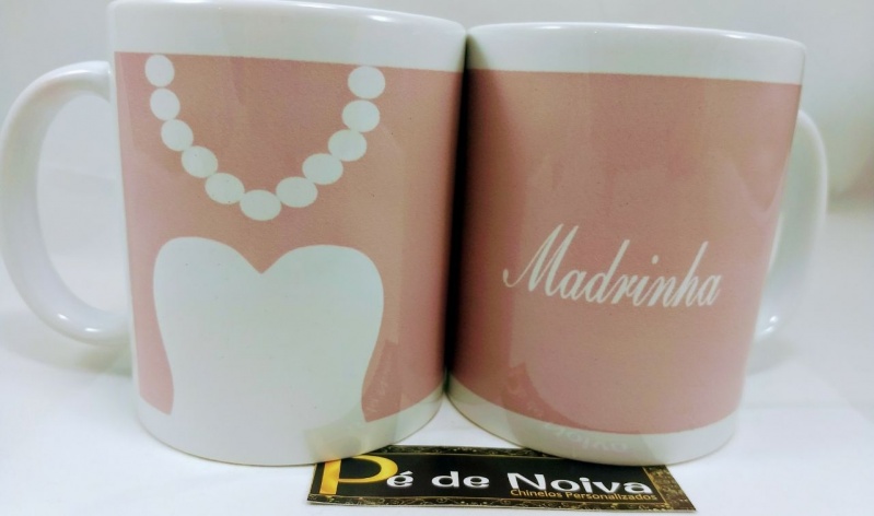 Caneca para Padrinhos Casamento