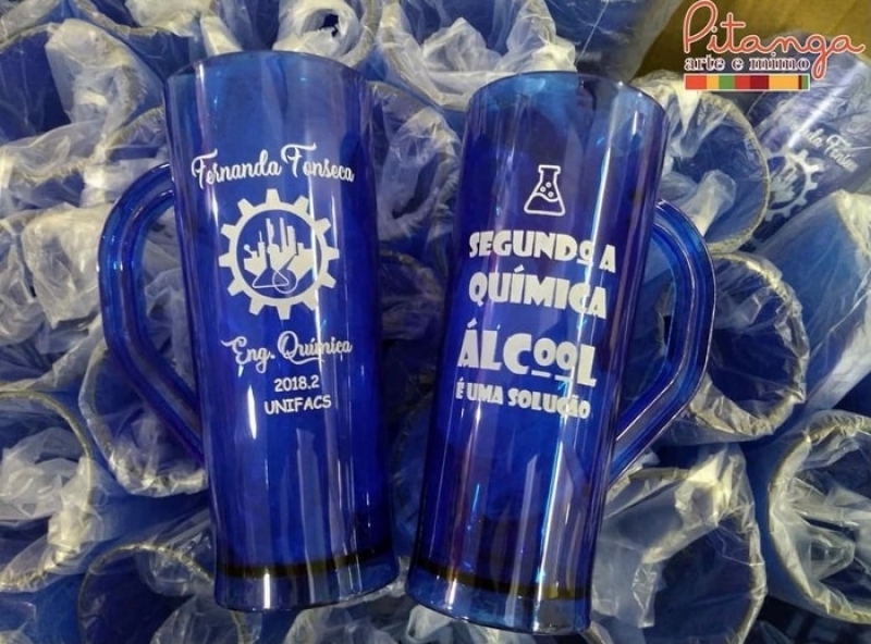 Canecas de Aluminio Personalizadas