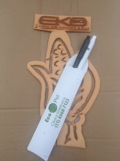 Caneta Ecológica Promocional Personalizada