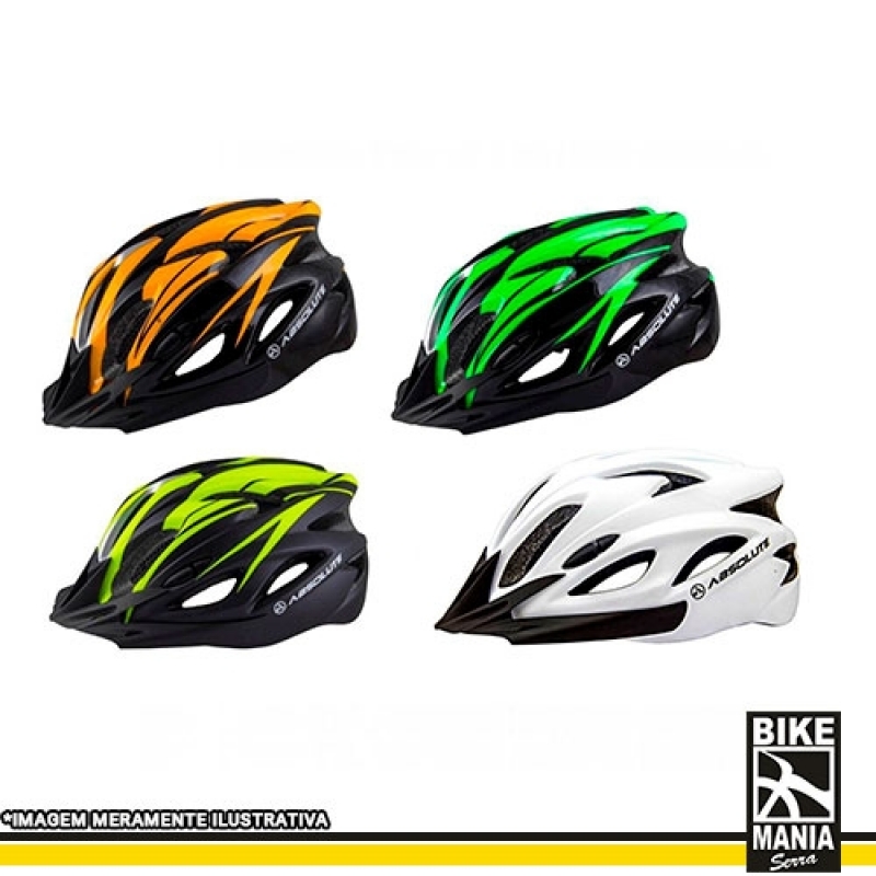 Capacete para Bike com Led