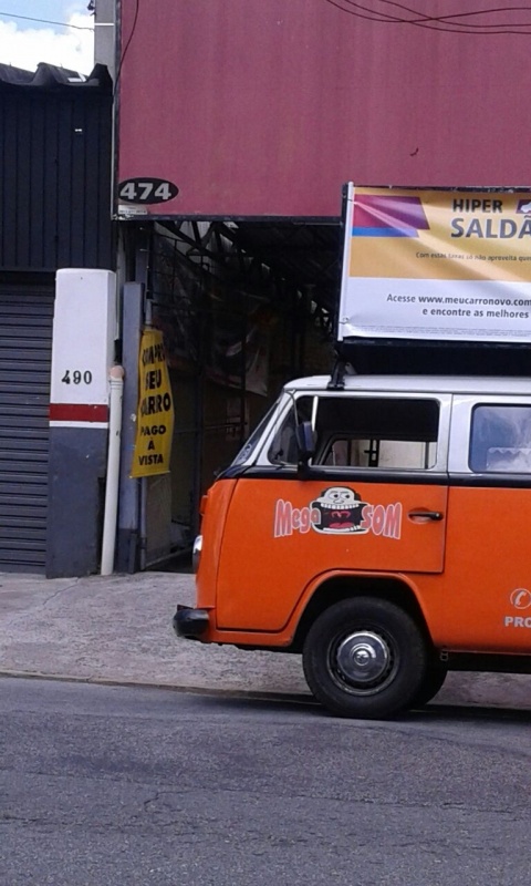 Carro de Som para Inauguração de Loja