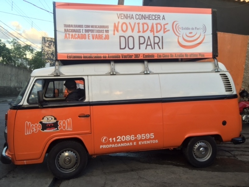 Carro de Som para Propaganda