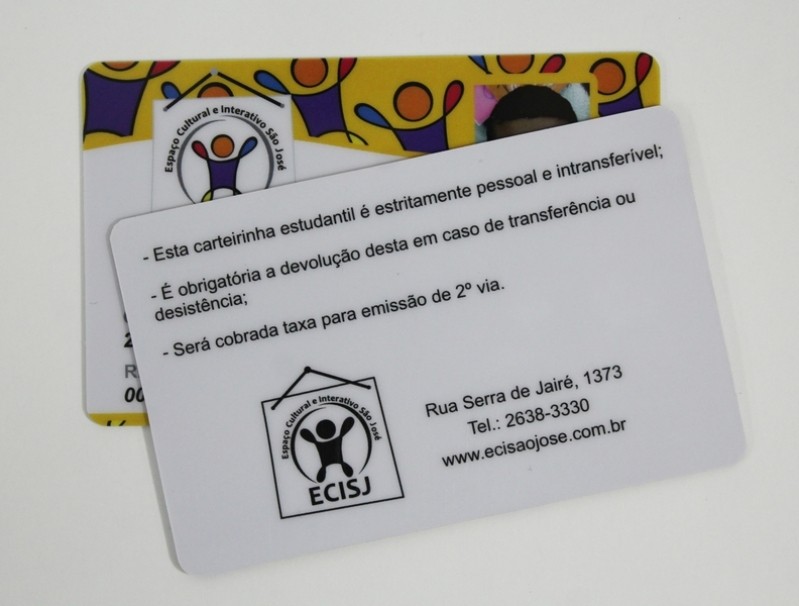 Carteira de Identidade Escolar com Foto