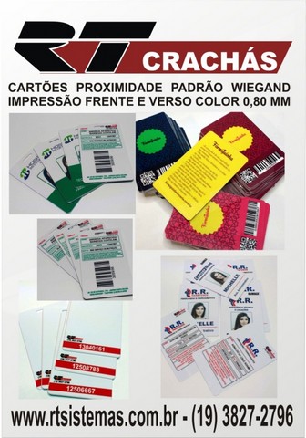 Carteirinha de Pvc para Funcionários