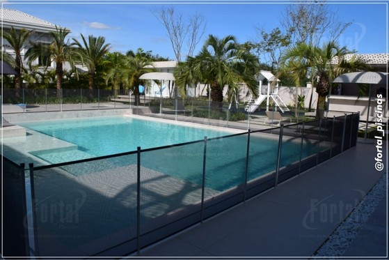 Cerca para Piscina de Alumínio