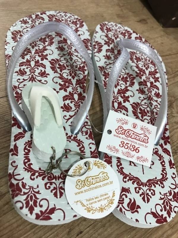 Chinelo Customizado para Eventos