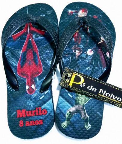 Chinelo Infantil Personalizado