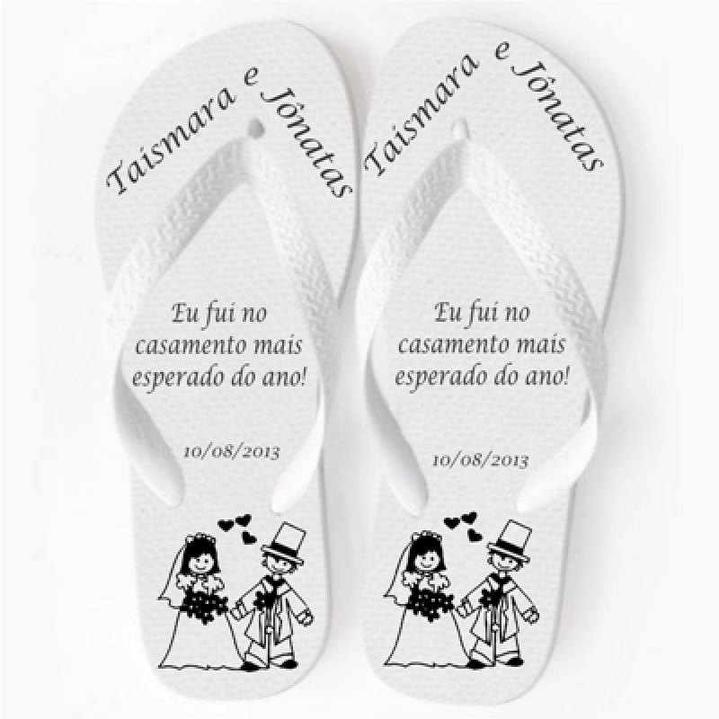 Chinelo para Brinde de Festa