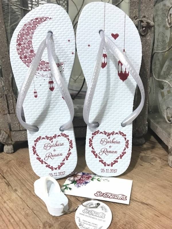 Chinelo para Festa Infantil