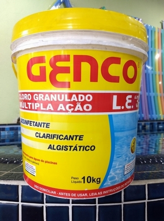 Cloro para Piscina de Fibra