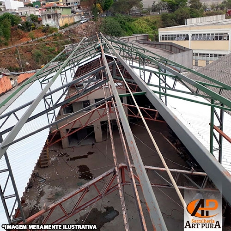 Cobertura para Galpão de Indústria