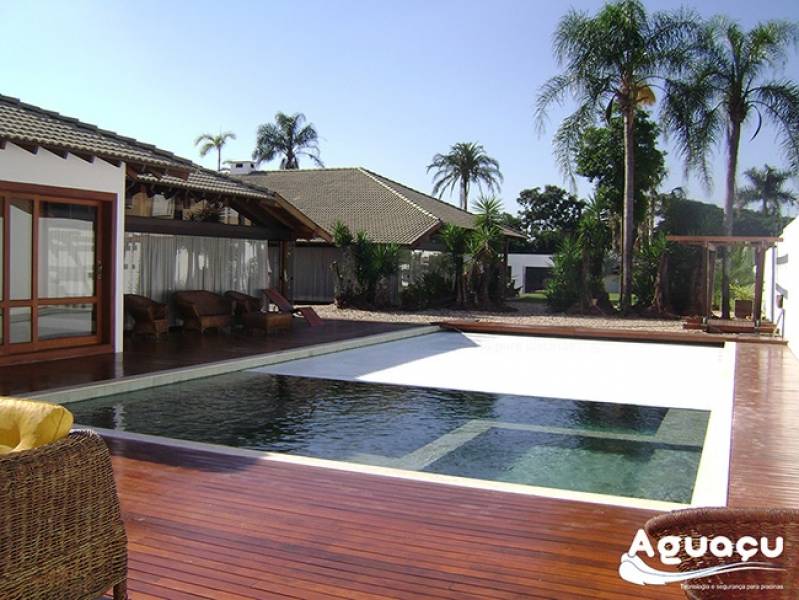 Cobertura para Piscina Automatizada