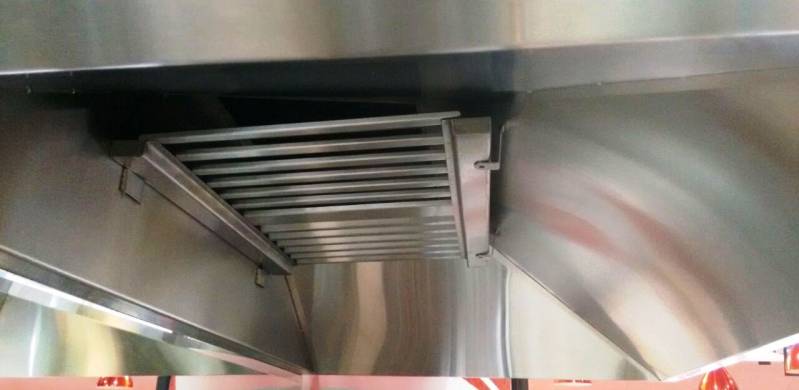 Coifa Pintada de Inox Industrial