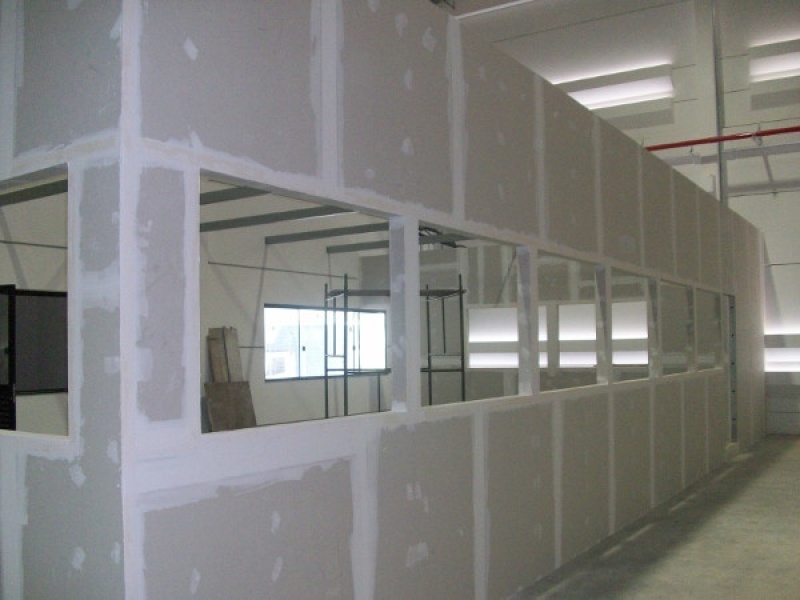 Colocação Drywall para Escritório