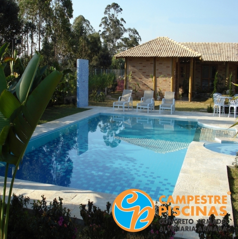 Comprar Piscina de Concreto com Sauna