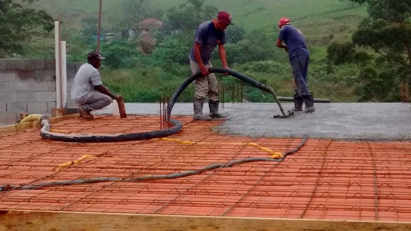 Concreto Bombeado para Laje de Casas