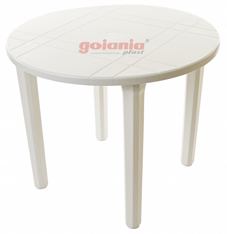 Conjunto de Mesa e Cadeira Plástica Moderna