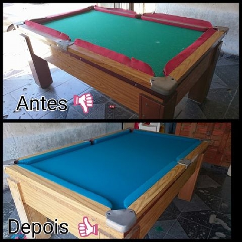 Conserto de Mesa de Snooker