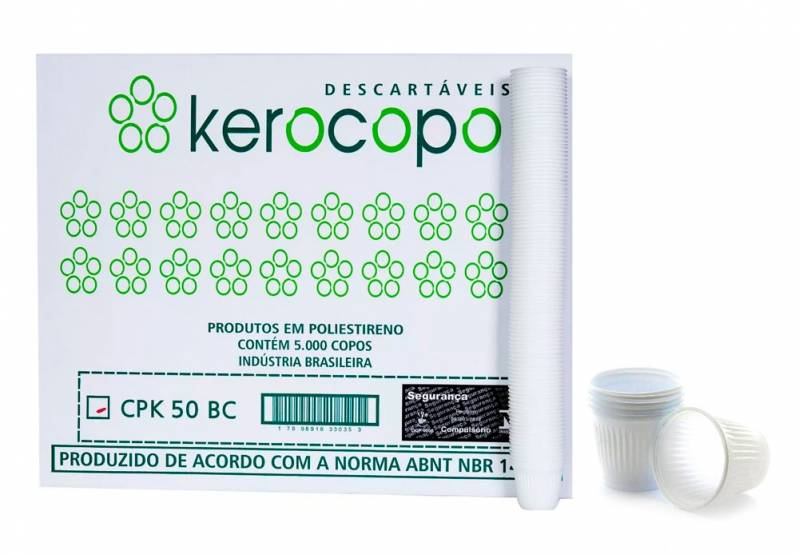 Copo Descartável para água 300 Ml