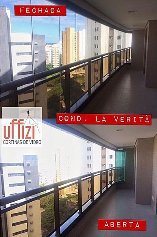 Cortina de Vidro para Varanda de Apartamento