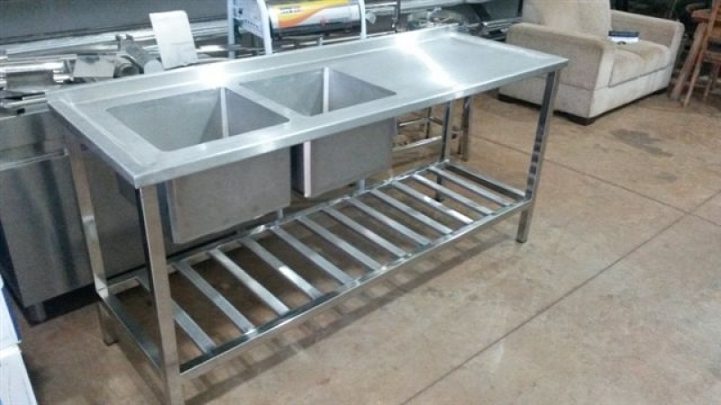 Cuba em Inox para Cozinha Industrial