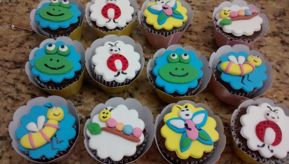 Cupcake para Batizado