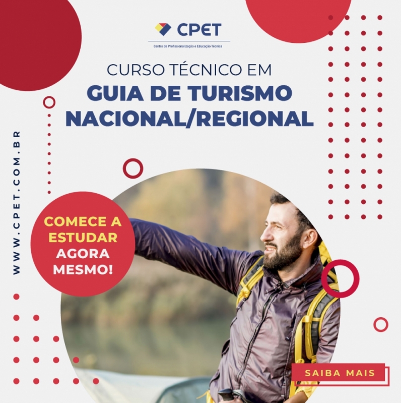 Curso de Guia de Turismo Nacional a Distância