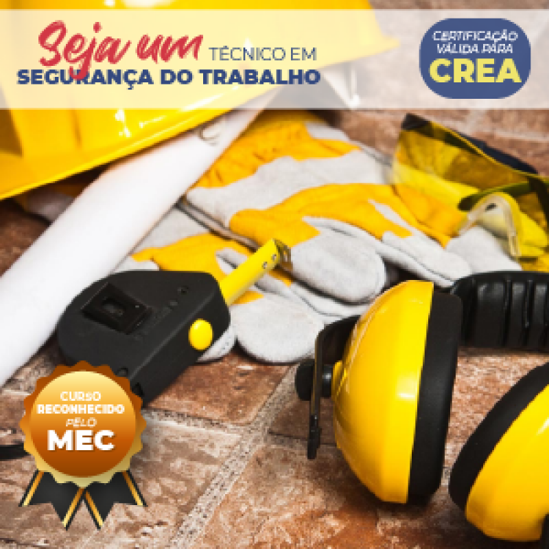 Curso de Técnico de Segurança no Trabalho