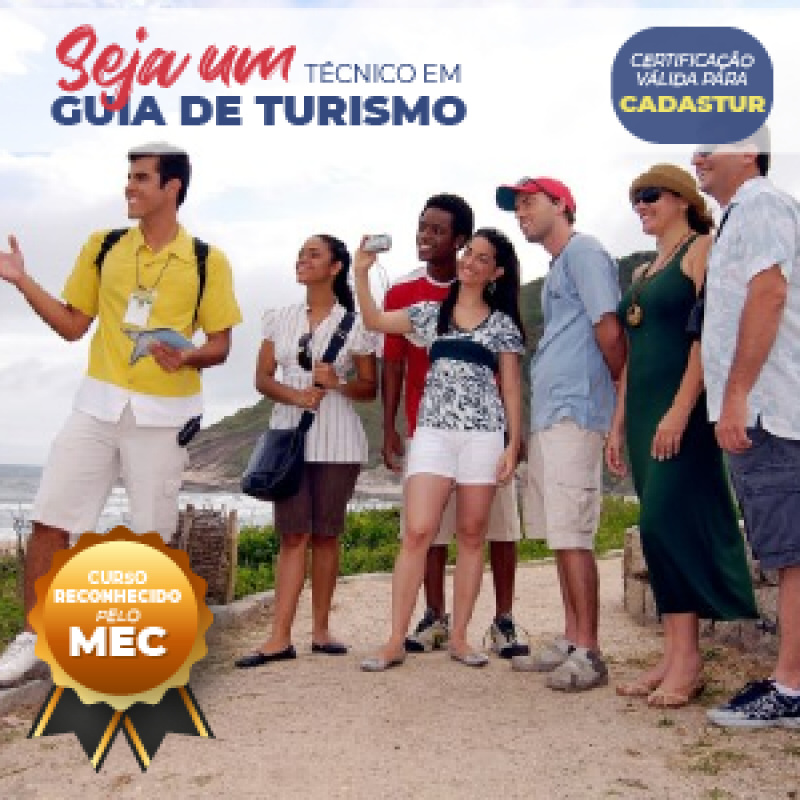 Curso Guia de Turismo a Distância