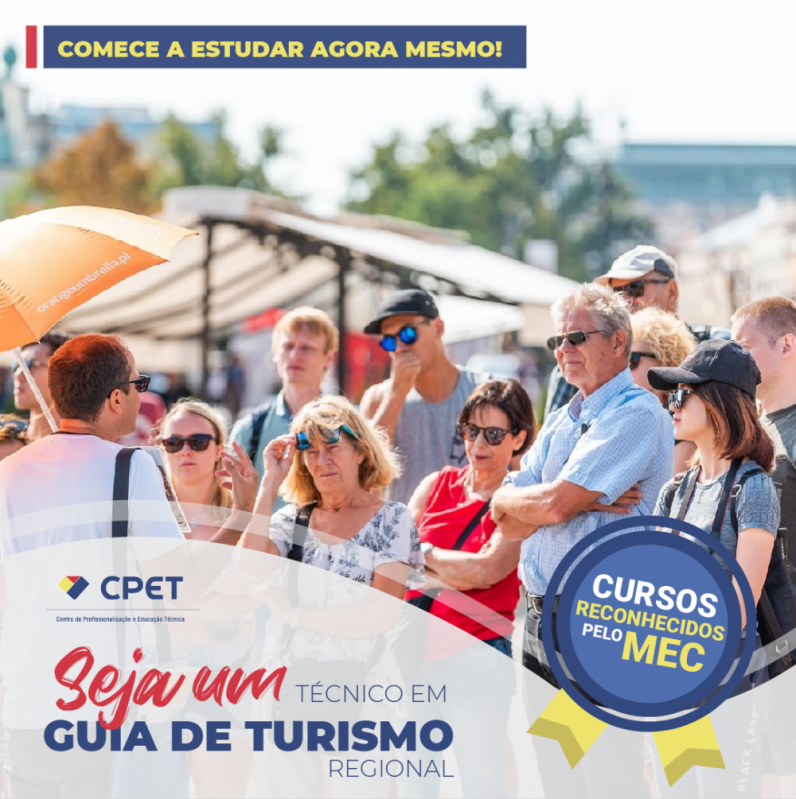 Curso Guia de Turismo Regional a Distância