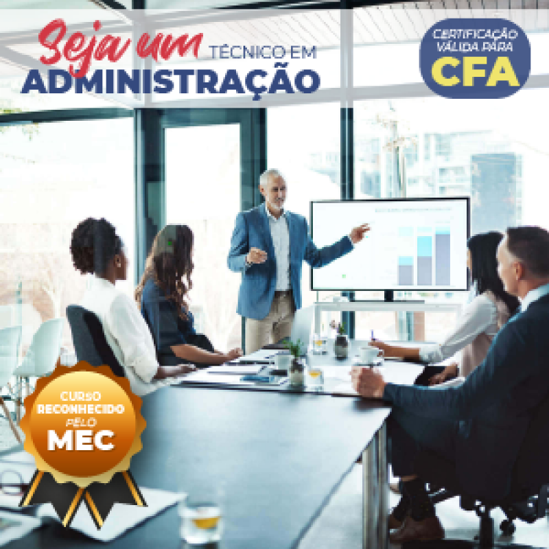 Curso Técnico Administração Ead