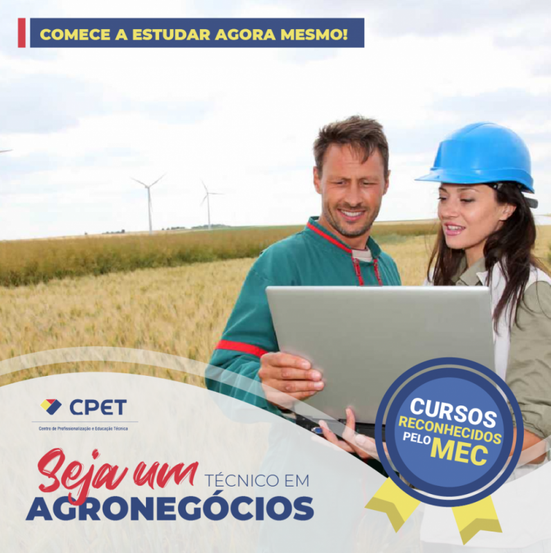 Curso Técnico Agronegócio a Distância