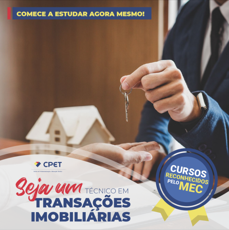 Curso Técnico de Corretor de Imóveis