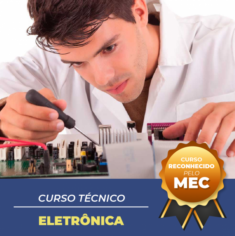 Curso Técnico de Eletrônica a Distância Reconhecido pelo Mec