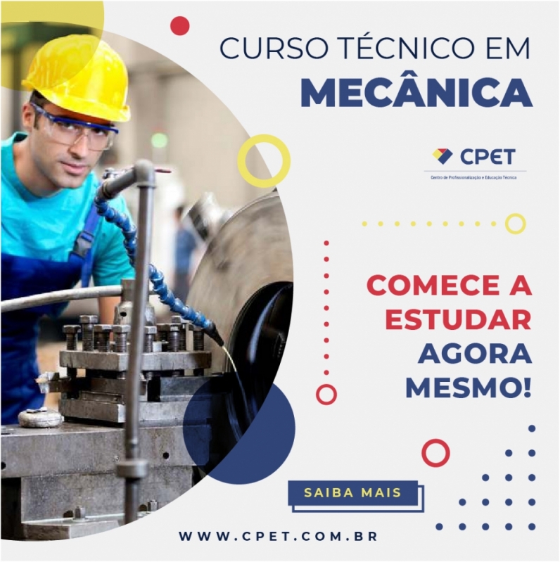 Curso Técnico de Mecânica Ead