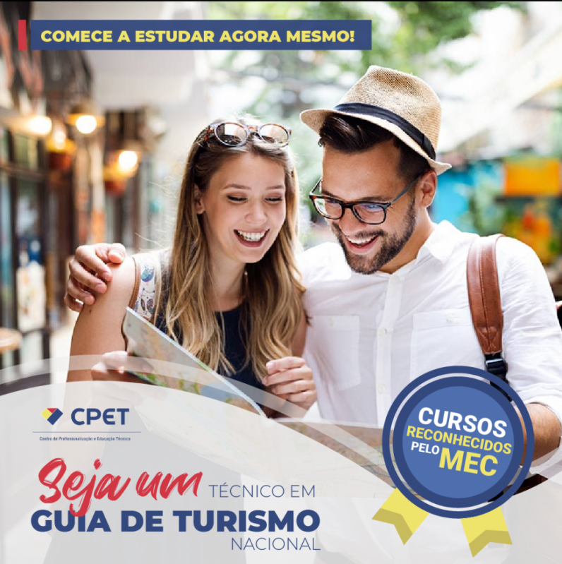 Curso Técnico em Guia de Turismo Nacional Ead