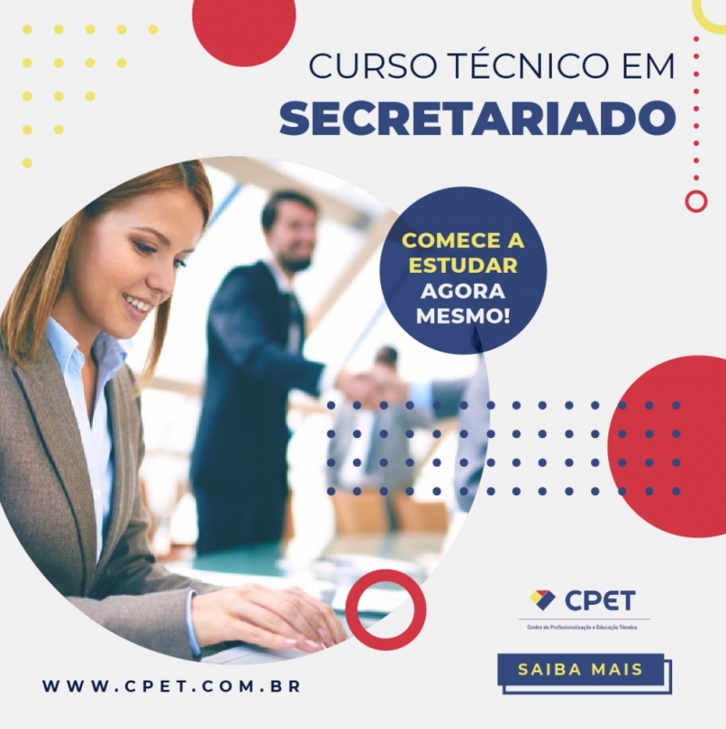 Curso Técnico Secretariado Escolar