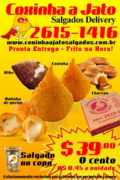 Delivery de Coxinha