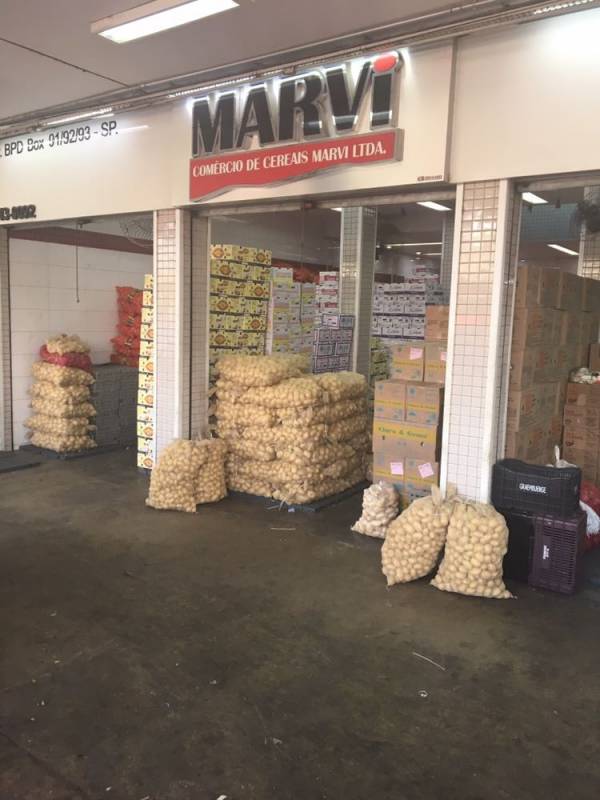 Distribuidor de Batata para Supermercado