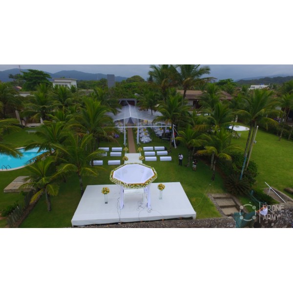 Drone em Casamento