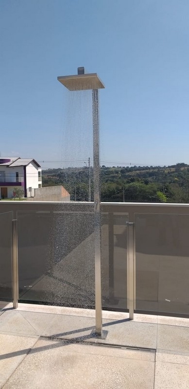 Ducha para Piscina em Aço Inox